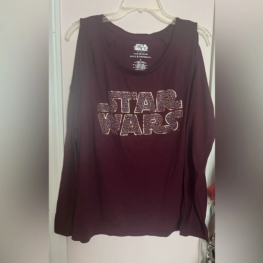 LL35 Rock & rebuild long sleeve with shoulder cut outs starwars